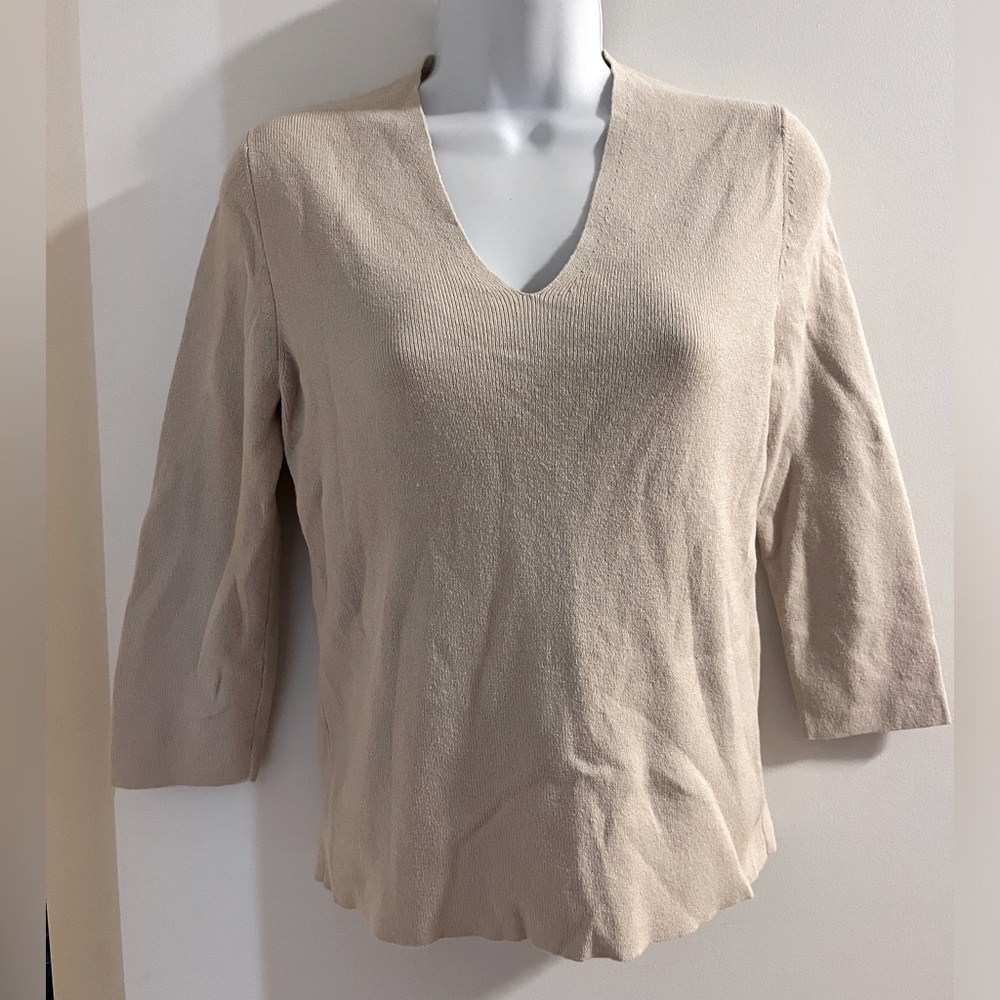 Tan lightweight top/sweater